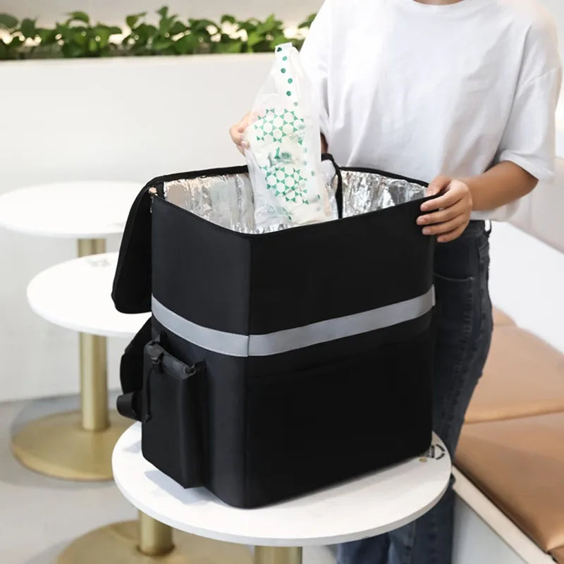POLARCARGO – Extra Large Thermal Food Backpack for Delivery and Catering