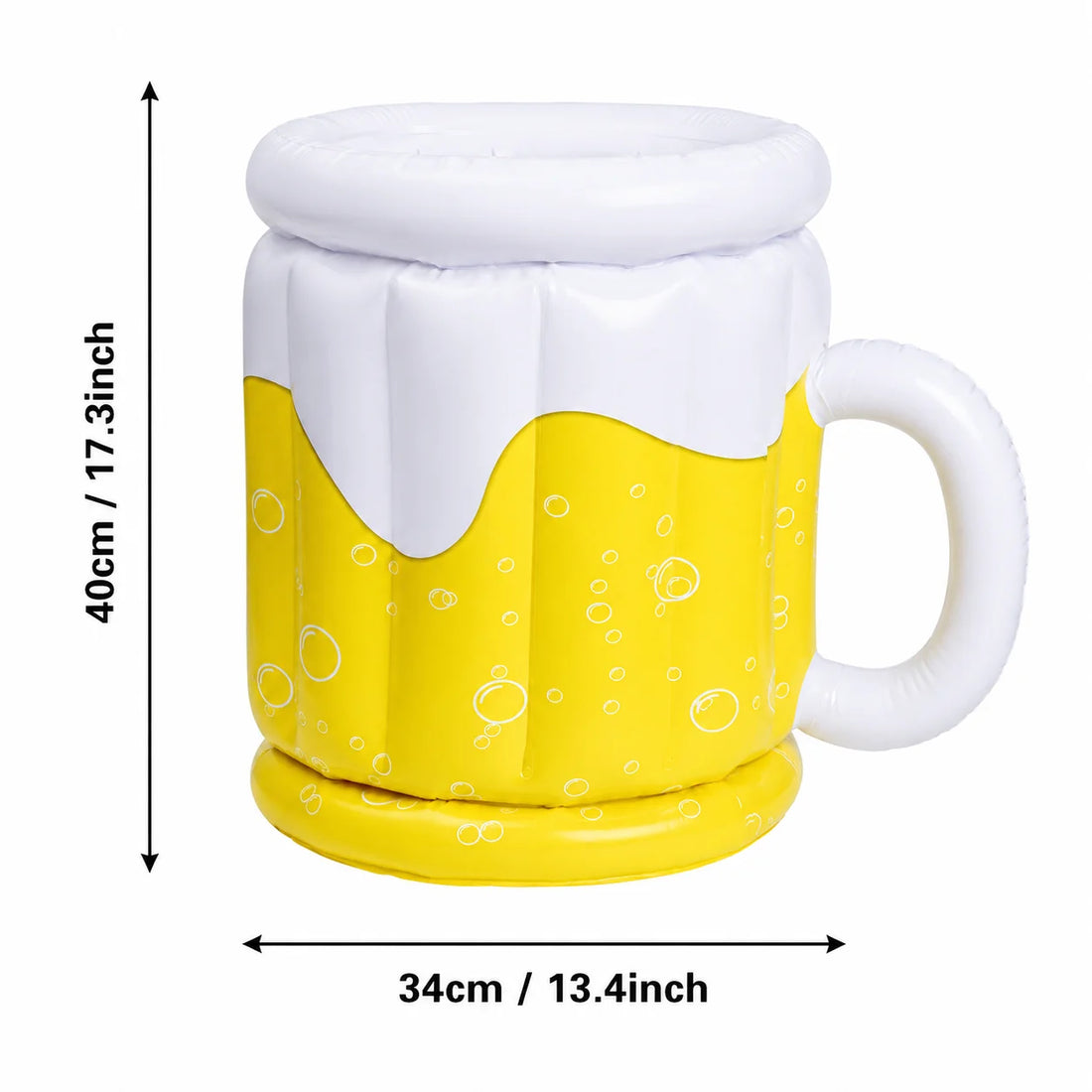 ICEFEST – Portable Beer Mug Beverage Chiller for Pool and Beach Parties
